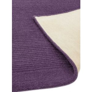 York Purple Rug 100% Wool - Free Delivery