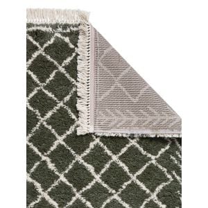 Boho Rugs by Think Rugs - Boho 7043 Rugs in Green, Rectangle 120x170cm