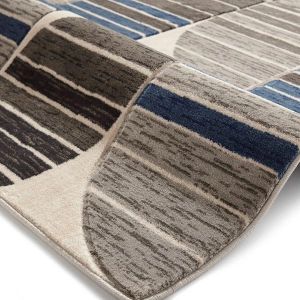 Pembroke Rugs HB33 in Grey and Blue - Capital Rugs
