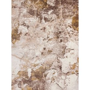 Think Rugs Florence 50032 Beige Gold Abstract Rug