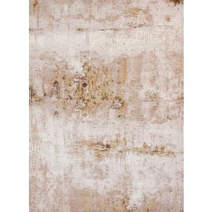 Florence 50034 Abstract Rug in Beige/Gold