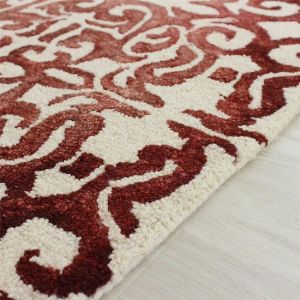 Fresco Red Rugs - Free UK Delivery | CapitalRugs