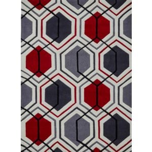 Hong Kong HK-7526 Cream/Red Rugs by Think
