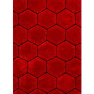 Noble House Red Rugs, NH-30782 Red/Black