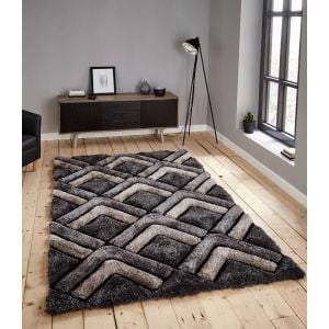 Noble House NH-8199 Grey Rugs by Think Rugs