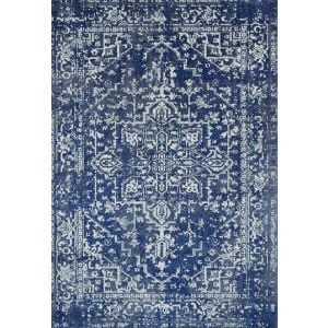 Nova NV11 Antique Rugs in Navy by Asiatic Rugs London - Free UK Delivery