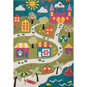 Play Princess Map Rug - Children's Rugs