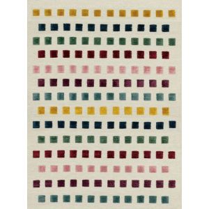 Theo Jewel Squares Wool Rug by Asiatic