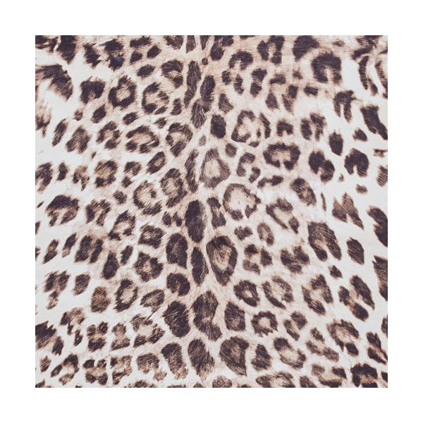 Faux Leopard Print Rug