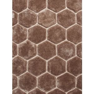 LARGE 3D GEOMETRIC COLOURFUL FUNKY THICK PILE HEXAGON NOBLE HOUSE 30782 RUG